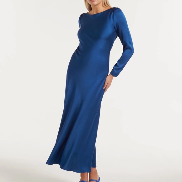 BNWT Ever New Australia - Cowl Back Midi Dress - Picture 1 of 8
